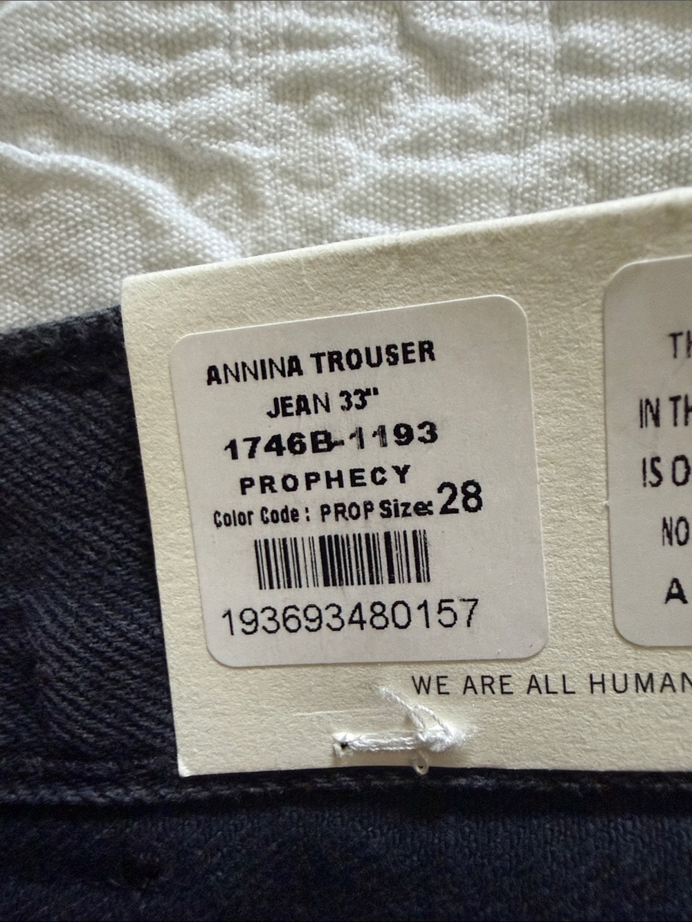 Citizens Of Humanity Annina trouser Jean in Prophecy - Picture 8 of 8